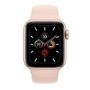 Apple Watch Series 5 GPS + Cellular 40mm Gold Aluminium Case with Pink Sand Sport Band