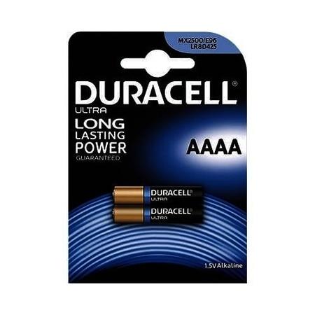 Duracell Ultra Power AAAA Battery 1 x 2 Pack