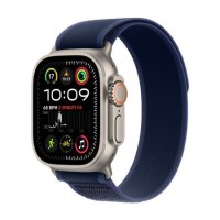 Apple Watch Ultra 2 GPS + Cellular 49mm Titanium Case with Blue Trail Loop - M/L