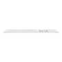 Apple Magic w/ Numeric Keypad Keyboard Universal Bluetooth QWERTY UK White