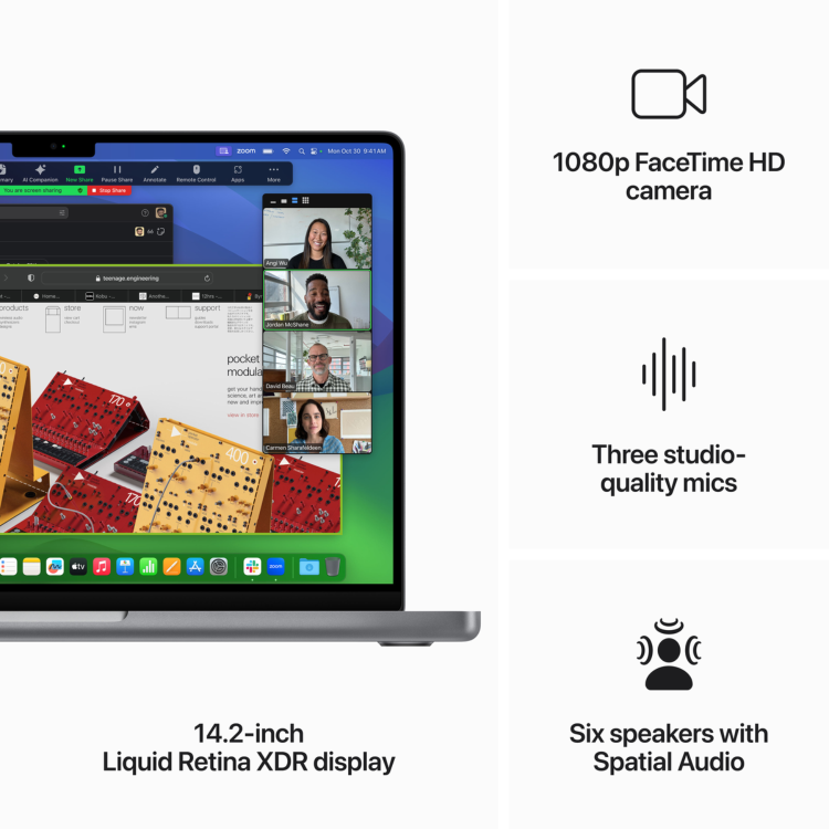Apple MacBook Pro 14 Inch M3 16GB RAM 1TB SSD 2023 - Space Grey