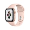 Apple Watch SE GPS - 40mm Gold Aluminium Case with Pink Sand Sport Band - Regular