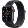 Apple Watch SE GPS + Cellular - 40mm Space Gray Aluminium Case with Charcoal Sport Loop