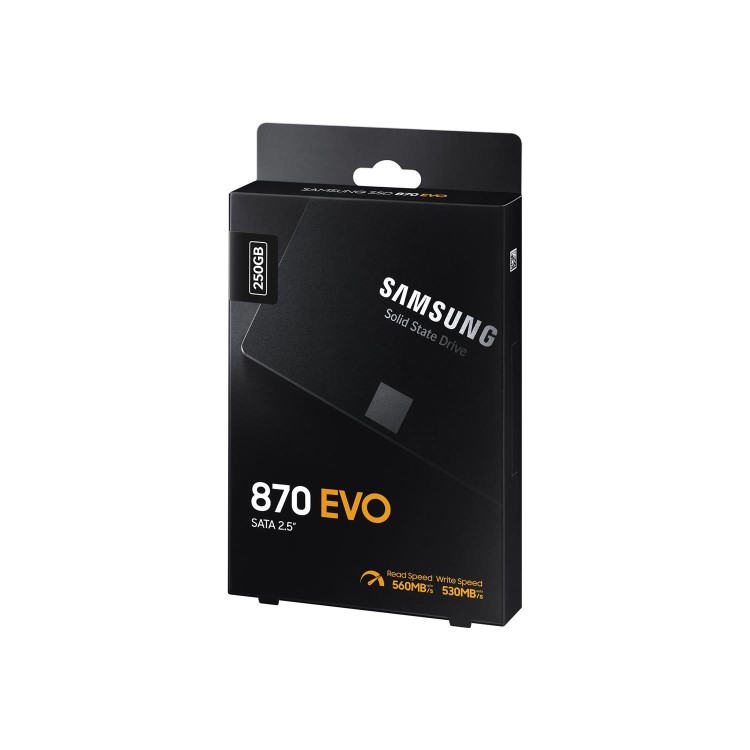 Samsung 870 Evo 250GB 2.5 Inch SATA III Internal SSD