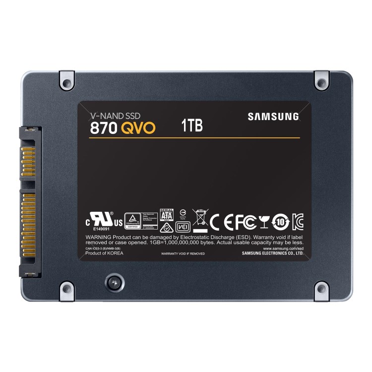 Samsung 870 QVO 1TB 2.5 Inch SATA III Internal SSD