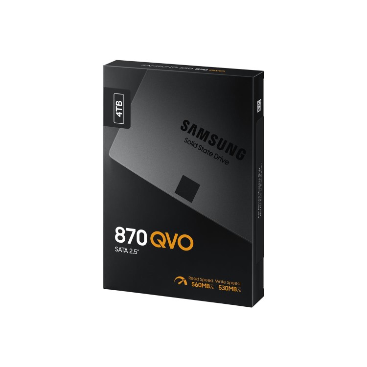 Samsung 870 QVO 4TB 2.5 Inch SATA III Internal SSD