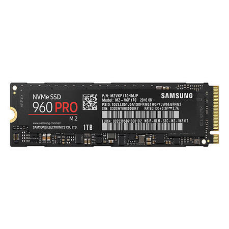 Samsung 960 Pro 1TB NVMe M.2 Internal SSD