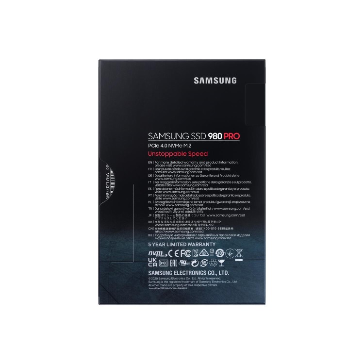 Samsung 980 PRO 250GB M.2 NVMe SSD