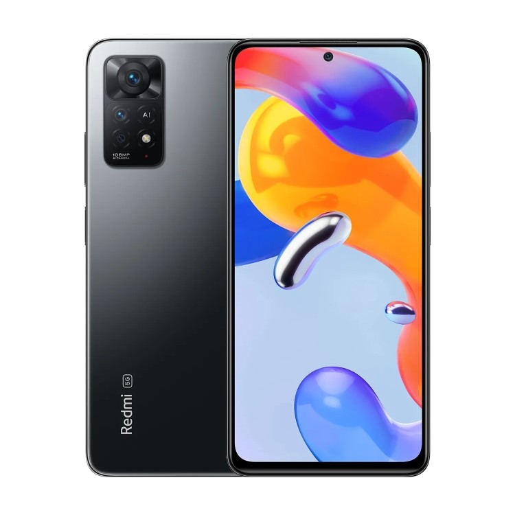 GRADE A1 - Xiaomi Redmi Note 11 Pro 5G Graphite Gray 6.67" 128GB 5G Unlocked & SIM Free Smartphone