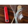 electriQ Digital Folding Weighing Scale with 5kg Capacity - Red