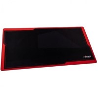 Nitro Concepts Desk Mat 1200 x 600mm - Black/Red