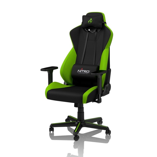Nitro Concepts S300 Fabric Gaming Chair in Atomic Green