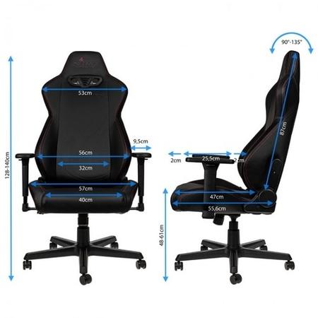 Nitro Concepts S300 EX Gaming Chair - Carbon Black