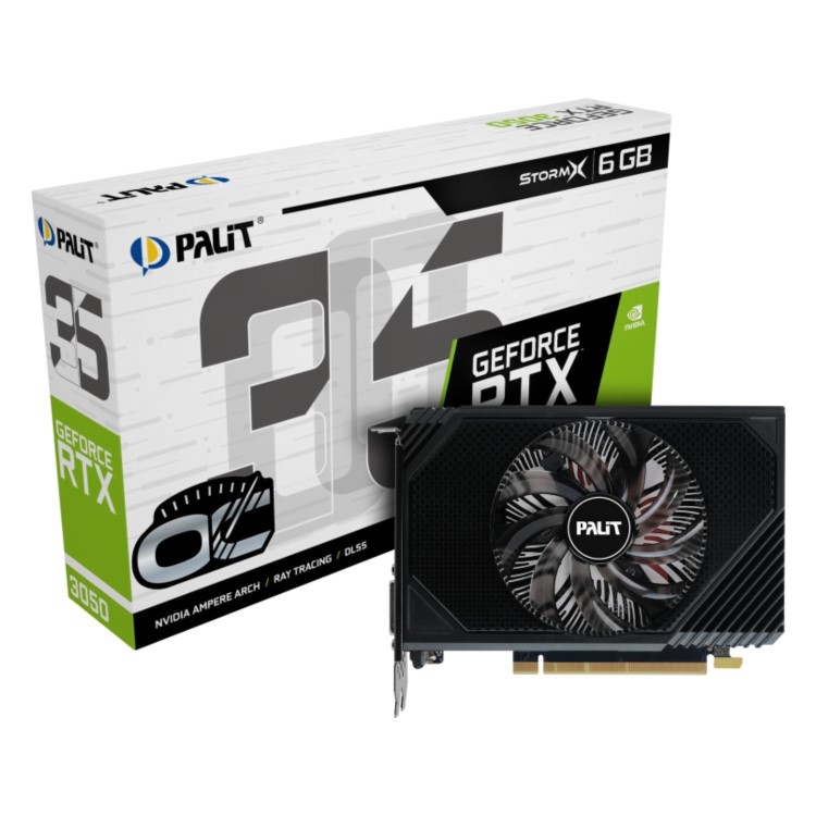 Palit GeForce RTX™ 3050 StormX OC 6GB DDR6 Graphics Card