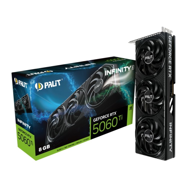 Palit GeForce RTX™ 5060 Ti Infinity 3 8GB GDDR7 Graphics Card