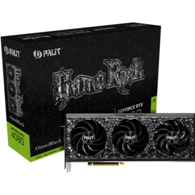 Box Opened Palit RTX 4080 GameRock OmniBlack 16GB 2505MHz GDDR6X Graphics Card