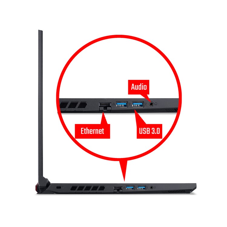 Refurbished Acer Nitro 5 Core i5-10300H 8GB 512GB SSD GTX 1650 17.3 Inch Windows 11 Gaming Laptop