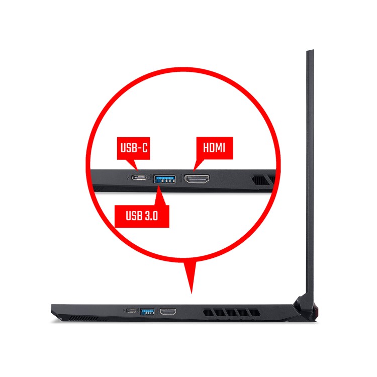 Refurbished Acer Nitro 5 Core i5-10300H 8GB 512GB SSD GTX 1650 17.3 Inch Windows 11 Gaming Laptop