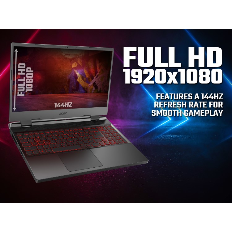 Acer Nitro 5 Core i5 16GB 512GB RTX 3050 144Hz FHD 15.6 Inch Windows 11 Gaming Laptop
