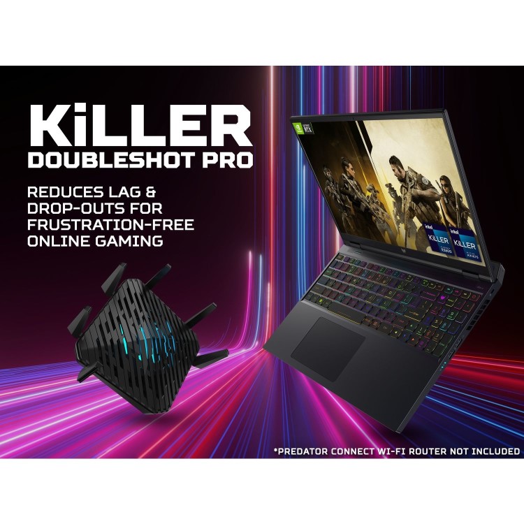 Acer Predator Helios 16 Intel Core i9 32GB 2TB RTX 4080 250Hz 16 Inch Windows 11 Gaming Laptop