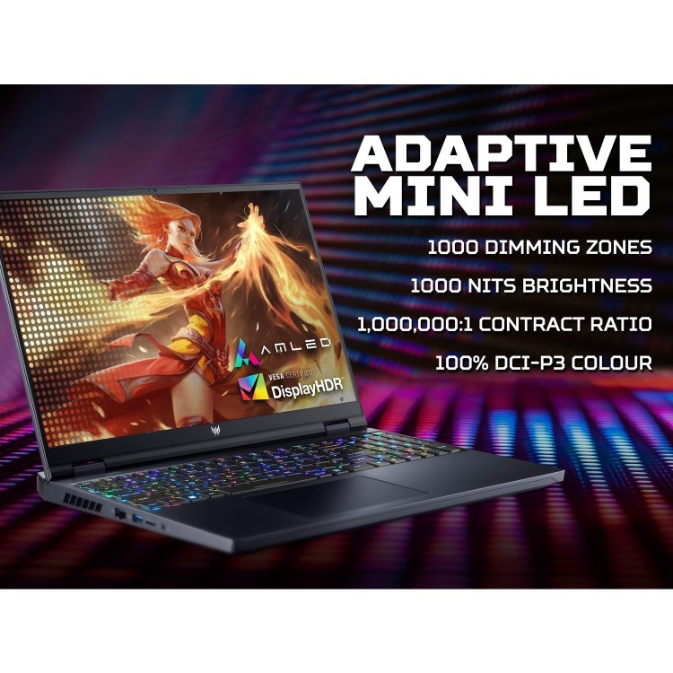 Acer Predator Helios 16 Intel Core i9 32GB 2TB RTX 4080 250Hz 16 Inch Windows 11 Gaming Laptop