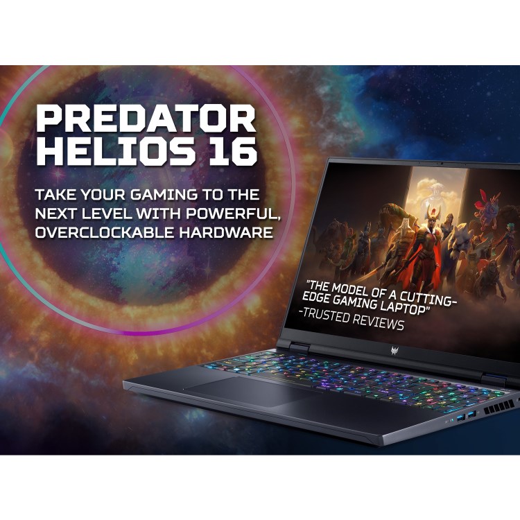 Acer Predator Helios 16 Intel Core i9 32GB 2TB GeForce RTX 4080 250Hz 16 Inch Windows 11 Gaming Laptop
