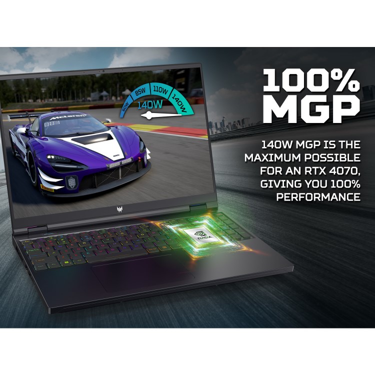 Acer Predator Triton 17 X Intel Core i9 64GB RAM 4TB SSD RTX 4090 250Hz 17 Inch Windows 11 Gaming Laptop