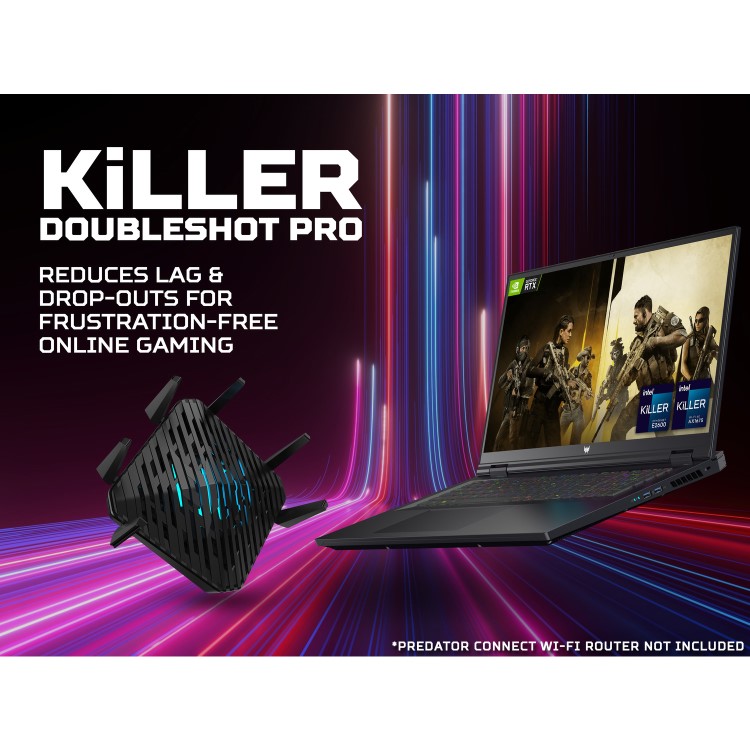 Refurbished Acer Predator Helios 18 PH18-71 Intel Core i9 32GB 2TB RTX 4080 250Hz WQXGA 18 Inch Windows 11 Gaming Laptop