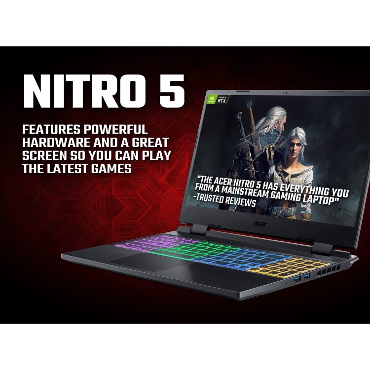 Acer Nitro 5 Core i7-12650H 16GB 1TB RTX 4060 144Hz 15.6 Inch Gaming Laptop