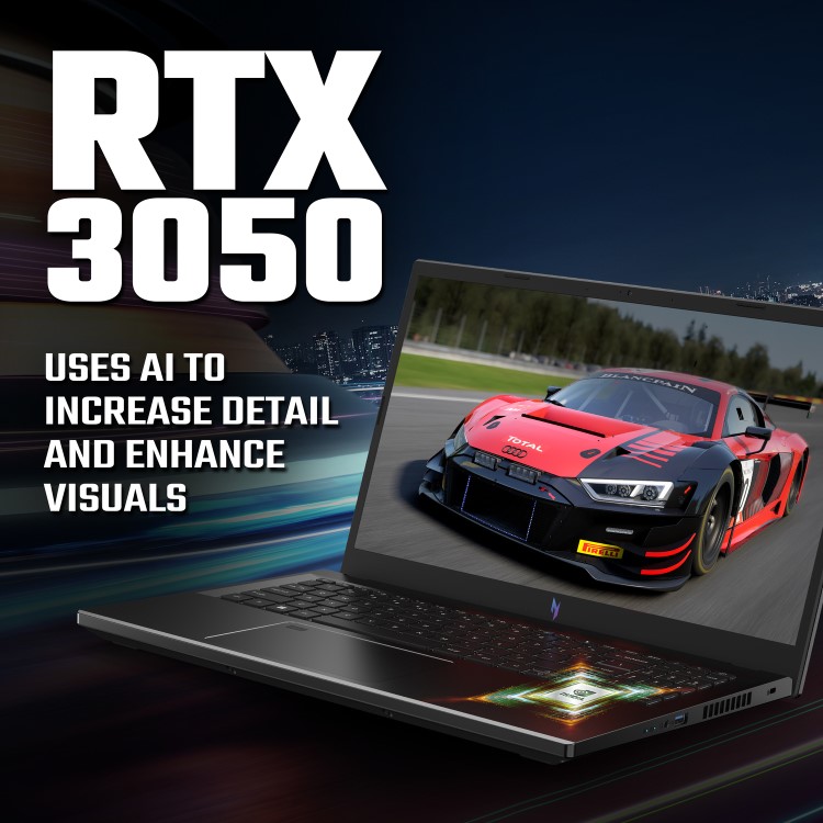 Acer Nitro V 15 Intel Core i5 16GB RAM 512GB SSD RTX 3050 144Hz 15.6 Inch FHD Windows 11 Home Gaming Laptop