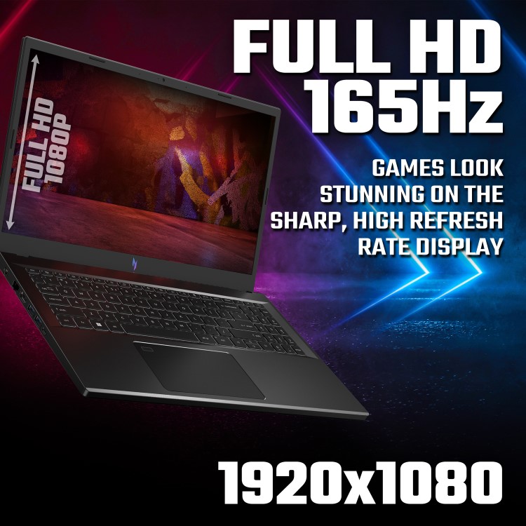 Acer Nitro V 15 Intel Core i5 16GB RAM 512GB SSD RTX 3050 144Hz 15.6 Inch FHD Windows 11 Home Gaming Laptop