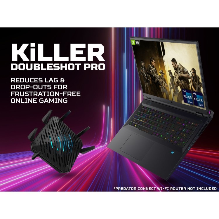 Acer Predator Helios 18 Intel Core i9 32GB RAM 2TB SSD RTX 4090 250Hz 18 Inch Windows 11 Gaming Laptop