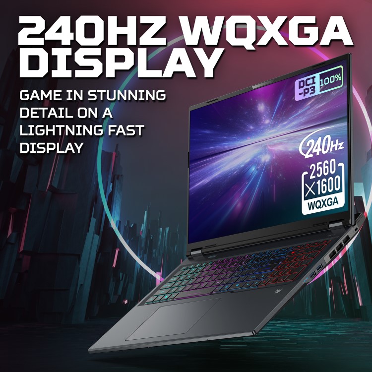Acer Predator Helios Neo 18 AI  Intel Core Ultra 9 16GB RAM 1TB SSD RTX 5070 Ti 250Hz 18 Inch Windows 11 Gaming Laptop