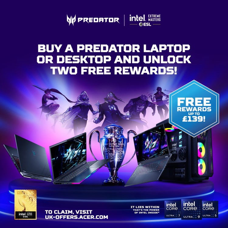 Acer Predator Intel Core Ultra 9 64GB RAM 1TB SSD RTX 5090 120Hz 18 Inch Windows 11 Gaming Laptop