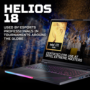 Acer Predator Helios 18 AI Intel Core Ultra 9 192GB RAM 3TB SSD RTX 5090 120Hz 18 Inch Windows 11 Gaming Laptop