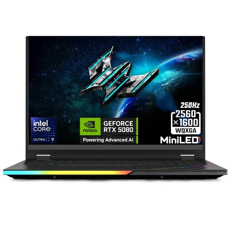 Acer Predator Helios 18 AI Intel Core Ultra 9 32GB RAM 2TB SSD GeForce RTX 5080 250Hz 18 Inch Windows 11 Home Gaming Laptop