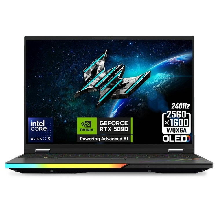 Acer Predator Helios 16 AI Intel Core Ultra 9 64GB RAM 1TB SSD GeForce RTX 5090 240Hz 16 Inch Windows 11 Home Gaming Laptop