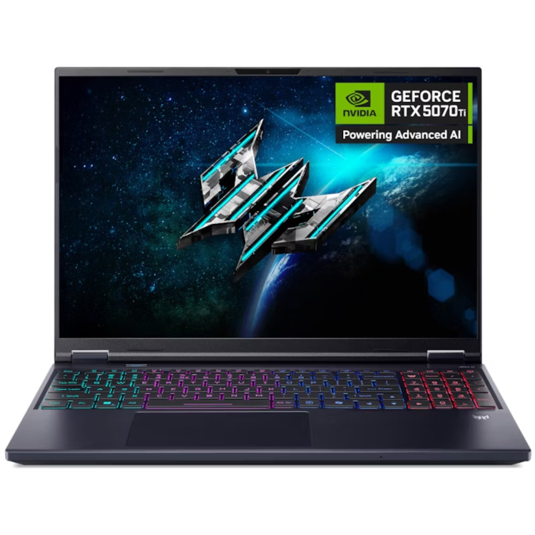 Acer Predator Helios Neo 16 Ai Intel Core Ultra 9 32GB RAM 1TB SSD GeForce RTX 5070 Ti 240Hz 16 Inch Windows 11 Home Gaming Laptop