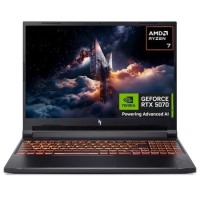 Acer Nitro V AMD Ryzen 7 16GB RAM 1TB SSD RTX 5070 Ti 180Hz Inch Inch Windows 11 Gaming Laptop