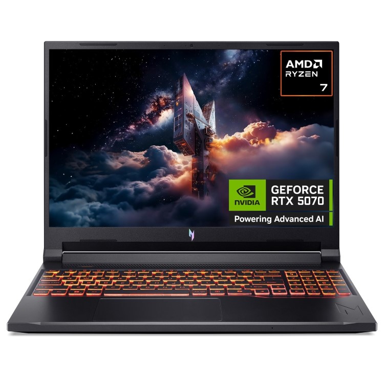 Acer Nitro V AMD Ryzen 7 16GB RAM 1TB SSD RTX 5070 Ti 180Hz Inch Inch Windows 11 Gaming Laptop