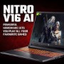 Acer Nitro V AMD Ryzen 7 16GB RAM 1TB SSD 180Hz RTX 5070 16 Inch Windows 11 Gaming Laptop