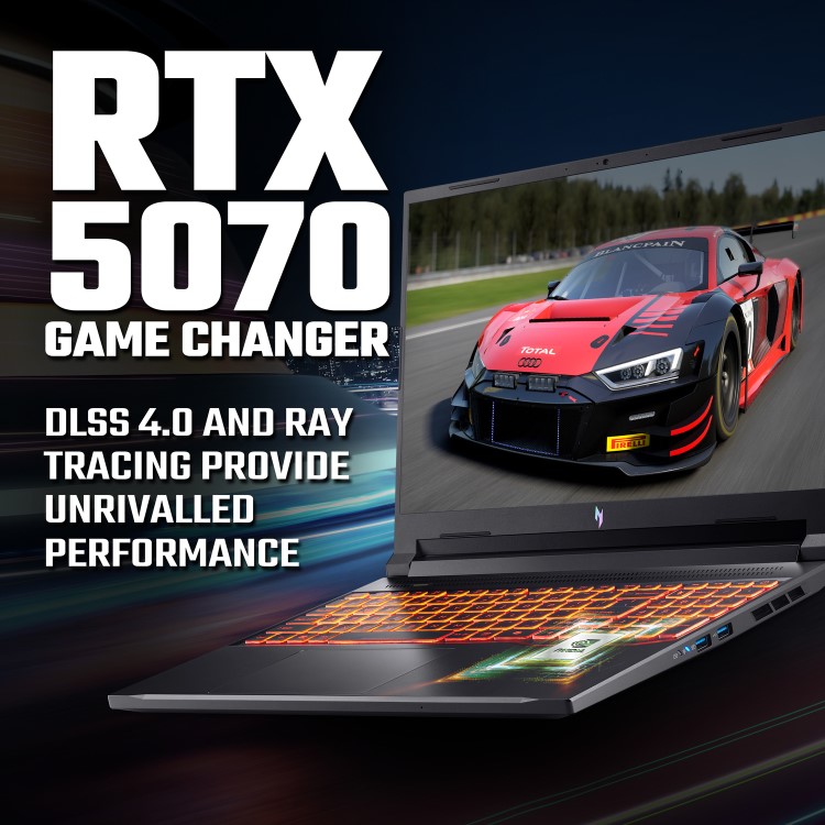 Acer Nitro V AMD Ryzen 7 16GB RAM 1TB SSD 180Hz RTX 5070 16 Inch Windows 11 Gaming Laptop