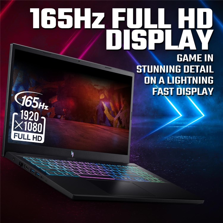 Acer Nitro V AMD Ryzen 7 16GB RAM 512GB SSD RTX 5060 165Hz 15.6 Inch Windows 11 Gaming Laptop