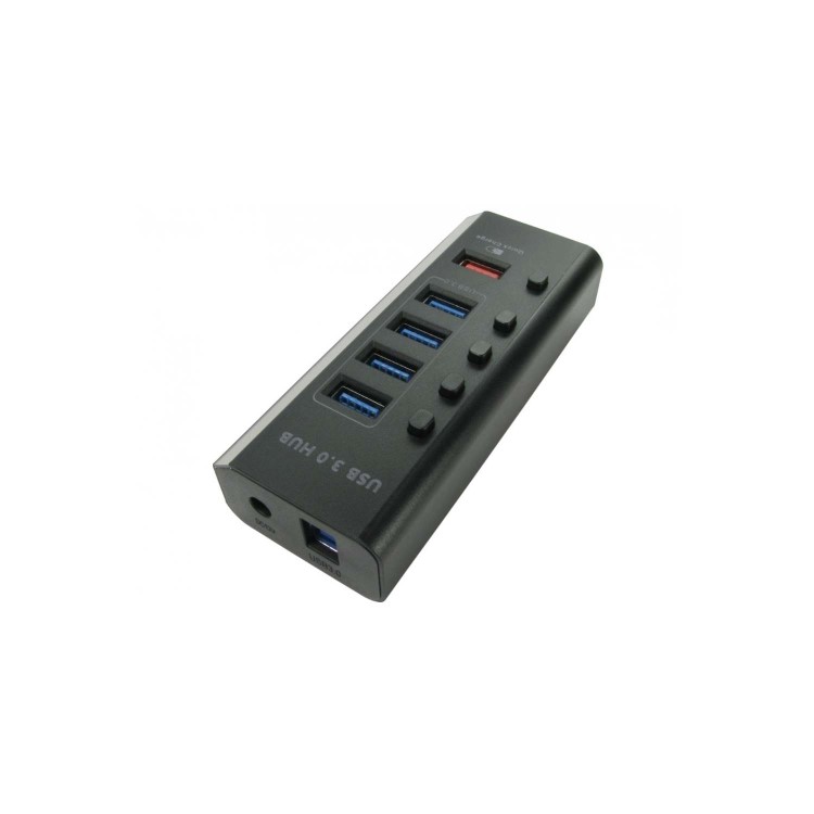 OEM 4 Port USB 3.0 Hub with Quick Charge Port