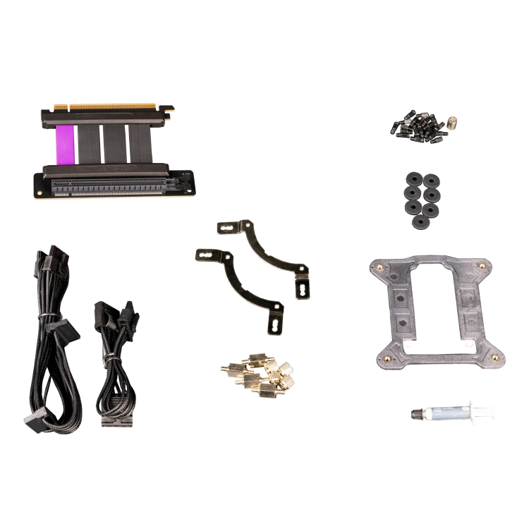 Cooler Master MasterBox NRP200P MAX Mini ITX PC Case Grey Black