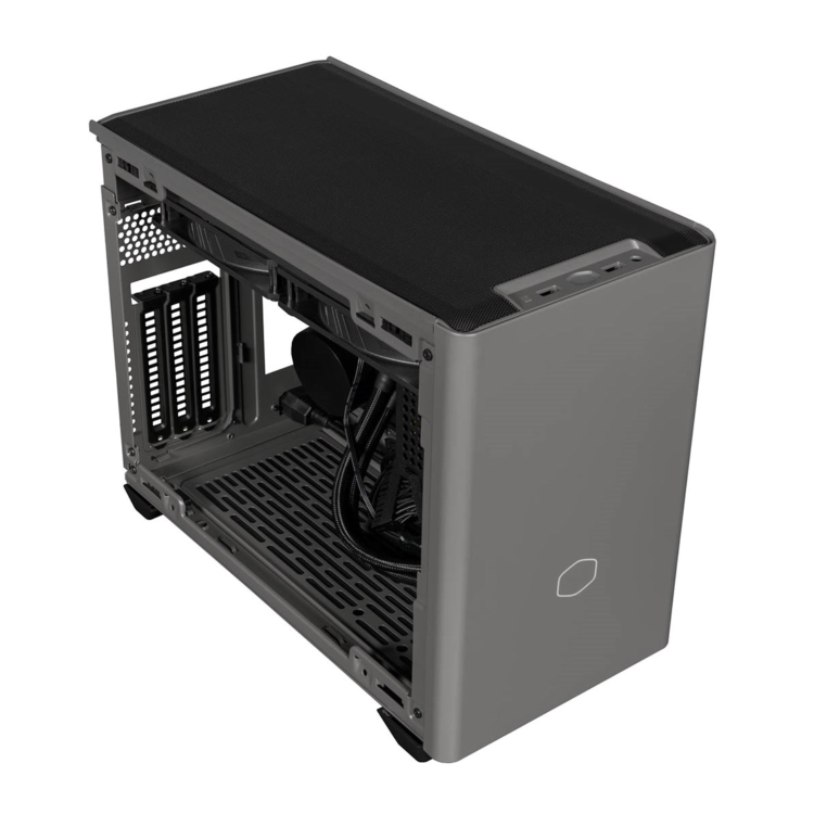 Cooler Master MasterBox NRP200P MAX Mini ITX PC Case Grey Black