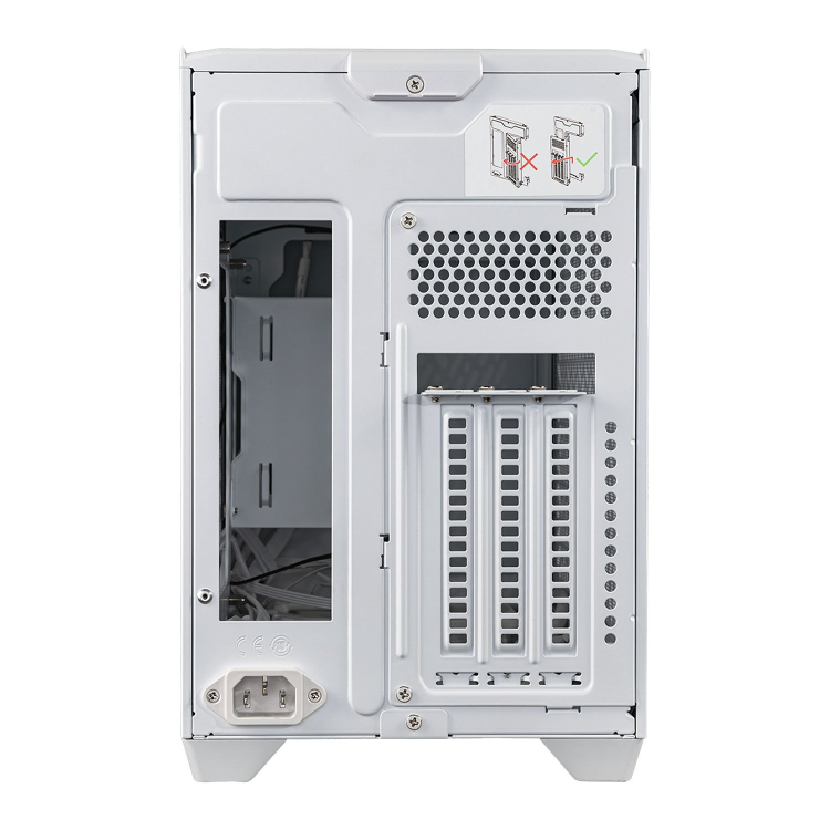 Cooler Master MasterBox NR200P V2 Gaming PC Case White