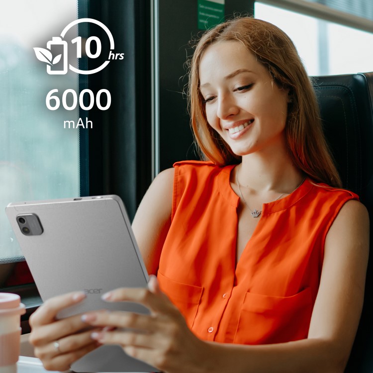 Acer Iconia A10-M1 10.1" Silver 64GB Wi-Fi Tablet