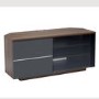 UK-CF New Tokyo TV Cabinet for up to 65" TVs - Walnut/Grey 