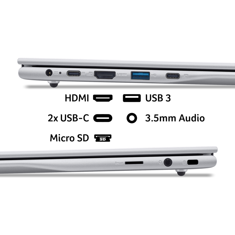 Refurbished Acer Aspire Lite Intel Core i3 8GB RAM 256GB SSD 14 Inch Windows 11 Laptop